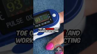 SpO2 and You 🩺  The Pulse Oximeter Explained in Seconds firstaidtips firstaid healthandsafety [upl. by Zorana]