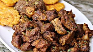 Haitian Fried Pork Recipe  GRIOT 🇭🇹 [upl. by Lyndy281]