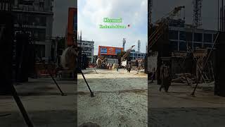 Column Concreting M30 Ratio Commercial RCC Building column concrete [upl. by Nollie520]