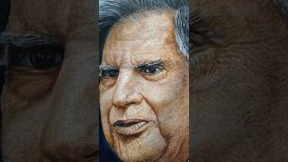 Oil painting of honourable Mr Ratan Tata [upl. by Corella457]