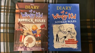 Diary of a Wimpy Kid Rodrick Rules Special Disney Cover Edition Overview  Comparison [upl. by Silden993]