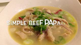 Simple Beef PAPAITAN recipe [upl. by Lody]