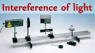 Interference Of Light  Determination of the wavelength of light by interference EasyScience NTU [upl. by Aramad]