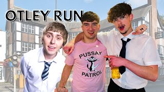 Leeds GREATEST pub crawl OTLEY RUN inbetweeners edition [upl. by Arnon]