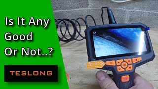 Teslong NTS430 Dual Lens Inspection Camera Endoscope Borescope [upl. by Atnod]