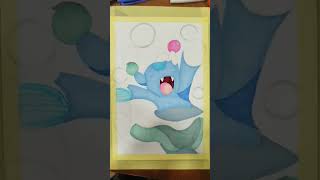 💧Pokémon Brionne💧 art viralvideo drawing artist pokemon shorts artista arte painting [upl. by Yerhcaz750]