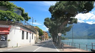 Scenic drive from Como Italy to St Moritz along the west side of Lake Como and up the Maloja Pass [upl. by Goltz]