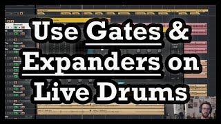 The Importance of Using Gates amp Expanders on Live Drum Recordings [upl. by Malca404]