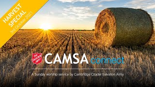 CAMSA Connect Episode 81  Harvest worship from Cambridge Citadel Salvation Army [upl. by Uhp]