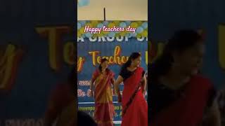 Teachers dance  Teachers day celebration ❤️🌹 [upl. by Yllim661]