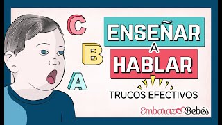 TRUCOS para ENSEÑAR a HABLAR al bebé 📢👍🏼 Estimulación del habla [upl. by Noedig]