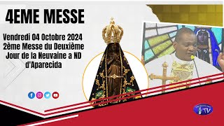 Vendredi 4 Octobre 2024  2ème Messe du 2ème jour de la Neuvaine à Notre Dame dAparecida [upl. by Yatnoj]