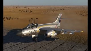 Vautour IIN Longplay Tunesia  War Thunder SIM [upl. by Las969]