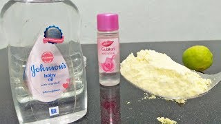 JOHNSON BABY OIL ROSEWATER Beauty Hacks You Need To Try 100 Challenge To Get Fair Skin Beauty Tips [upl. by Atem191]