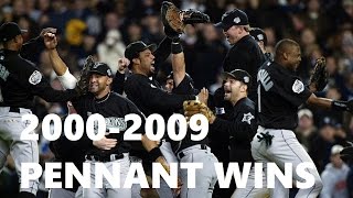 MLB  Pennant Winning Pitches  20002009 [upl. by Schoenberg779]