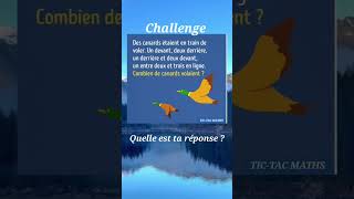 Combien De Canards Volaient  quiz mathiqtest iqtest puzzle tiktok shorts [upl. by Akselaw]