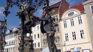 Göttingen University PhD kissing the Gänseliesel [upl. by Malaspina171]