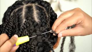 Braid Pattern amp Crochet Technique for My Signature Twist Braids [upl. by Sanford]