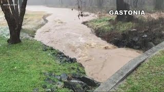 Tornadoes flooding hit Charlotte North Carolina area [upl. by Alysoun178]