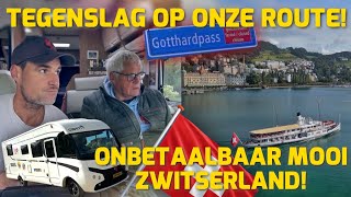 TEGENSLAG OP ONZE ROUTE ONBETAALBAAR MOOI ZWITSERLAND 272 [upl. by Llecrup]