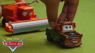 Lightning McQueen and Maters Escape from Frank  Pixar Cars [upl. by Ekusoyr]