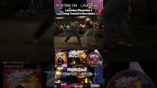 Tekken 4  Launchbox Frontend Sony PS2 gaming emulation [upl. by Kerred963]