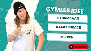 24 GYMLES IDEE  stormbaan kamelenrace mikken [upl. by Kerred]