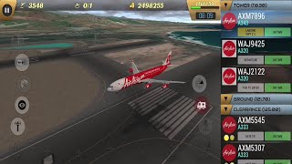 Unmatched Air Traffic Control  AirAsia ver 202206 [upl. by Arodnap]