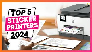 Best Printer for Stickers 2024 Top 5 Picks Creatives and Businesses [upl. by Ahsiemac]