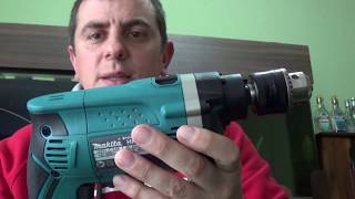 Análise da Furadeira Makita hp1630 e comparativo com a Makita hp1640 [upl. by Alet]