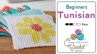 How To Tunisian Crochet Cast Off  BEGINNER [upl. by Benildis]