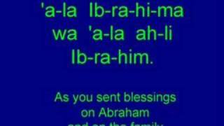 Learn Salats Arabic  Ibrahimiyah 2  Video 7  MyZikrcom [upl. by Aitnas]