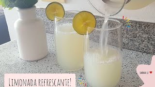 🍋 Cómo hacer limonada en licuadora sin que se amrgue [upl. by Areip]