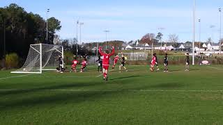 2024 11 24 Kickers Elite Red U15 Cowlishaw  capital fall classic Semi Final win 32 [upl. by Akeber891]