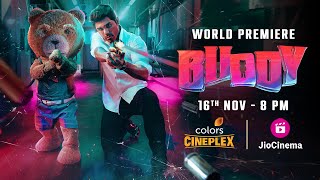 Buddy Hindi Glimpse  Allu Sirish Gayatri Bharadwaj  16th Nov 8PM  Colors Cineplex  Jio Cinema [upl. by Eseer]