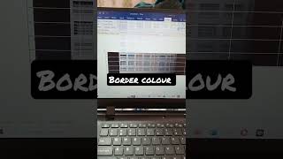 how to change table border color in word Macviralvideo [upl. by Airamat]