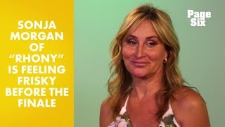 RHONYs Sonja Morgan Spills on Tinsley Mortimer and Luann de Lesseps Divorce  Page Six [upl. by Haelhsa]