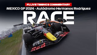 LIVE Data Formula 1 Race Mexico GP Autódromo Hermanos Rodríguez 2024  Commentary [upl. by Auliffe]