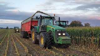 🔥Koszenie Kukurydzy w GR Karolew🔥AgroPlus Grześkowiak🔥John Deere Fendt Claas🔥 [upl. by Sarge]