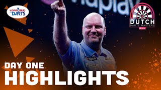 DUTCH DESTRUCTION Day One Highlights  2022 Dutch Darts Masters [upl. by Eiralam]