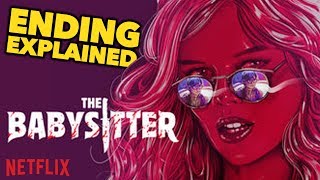 The Babysitter  Samara Weaving  Netflix Movie Review [upl. by Llenil]