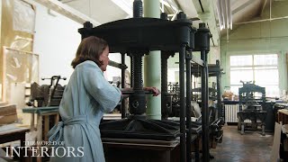 Touring The World’s Last Victorian Book Bindery  Visitors Book [upl. by Gunter]