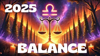 BALANCE ♎️  UNE PUISSANTE ANNEE 2025 LIBERATION  TAROSCOPE BALANCE 2025 [upl. by Annekcm]