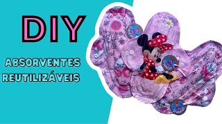 ABSORVENTE DE PANO IMPERMEÁVEL Diy  Risoleta [upl. by Kronfeld558]