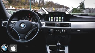 APPLE CARPLAY IN A 10 YEAR OLD BMW [upl. by Niemad]