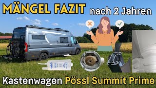 Kastenwagen Pössl Summit Prime  aufgetretene Mängel innerhalb der Gewährleistung [upl. by Suiram]