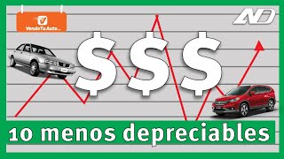 Los 10 autos con menos depreciación en México  ¿Por qué se devalúan [upl. by Rocker918]