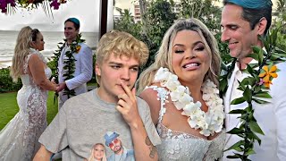 Trisha Paytas SECOND WEDDING To Moses [upl. by Abey338]