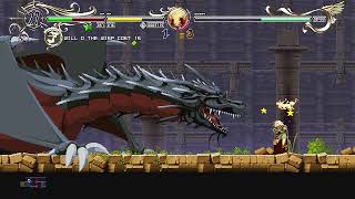 Record of Lodoss War  Deedlit in Wonder Labyrinth Boss Battle Narse the Black [upl. by Ydna765]