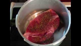 HOW TO COOK A POT ROAST  IN A PRESSURE COOKER [upl. by Cherlyn]